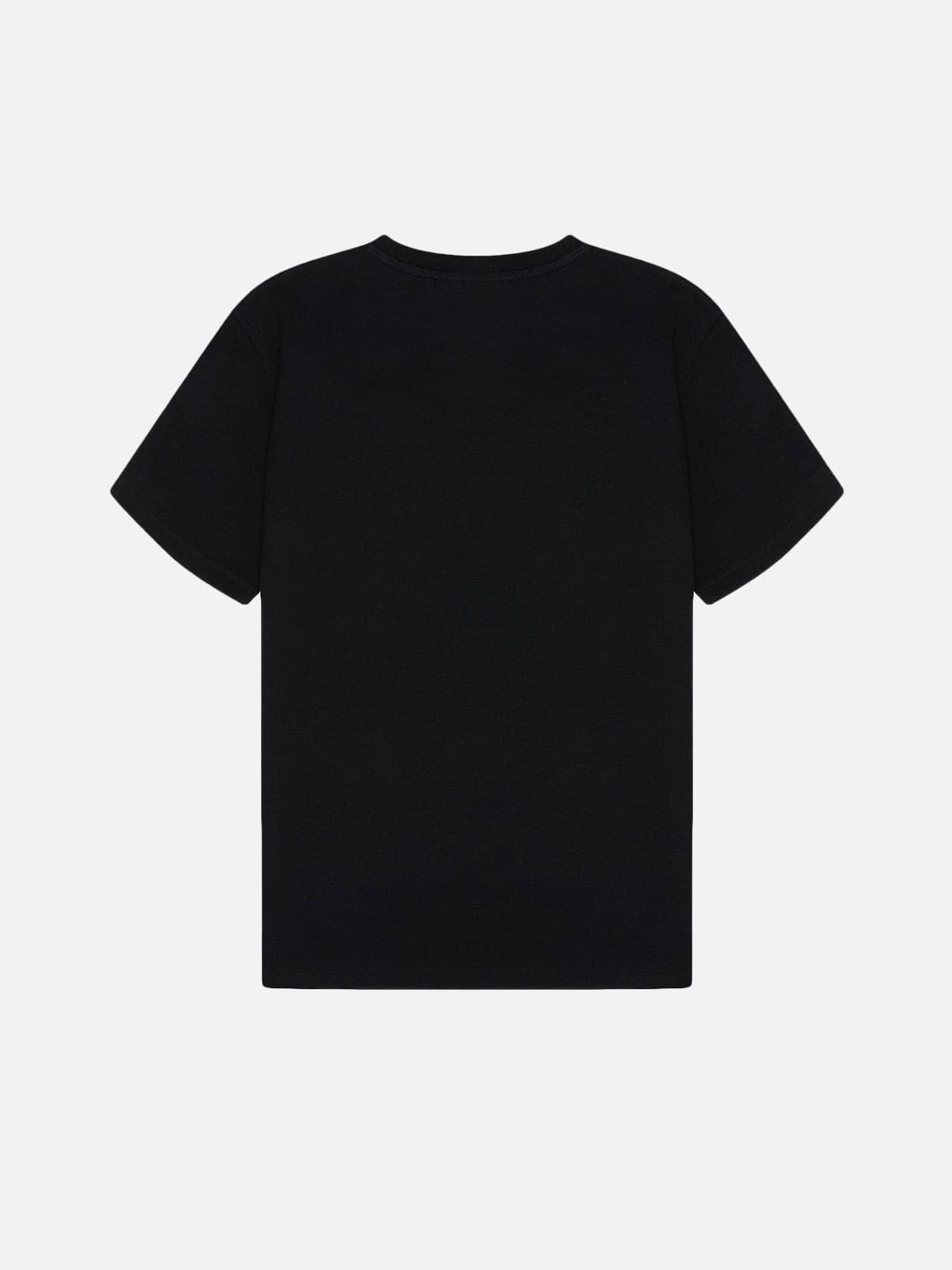 Logo Tag T-Shirt- Black | shopi go