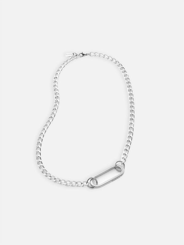 MAGOA STUDIO - KOLYE - Erne Necklace - Silver - shopi go'da!.
