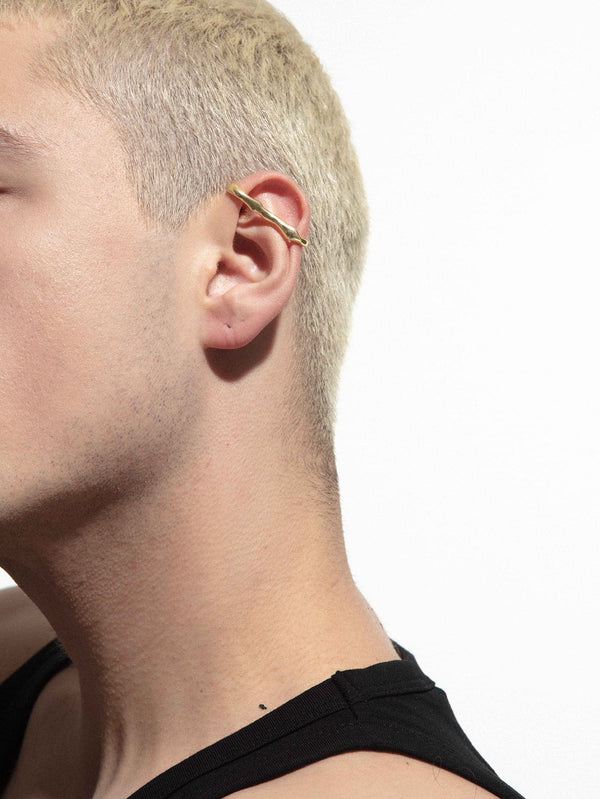 Jeevika Earcuff - Gold - shopi go