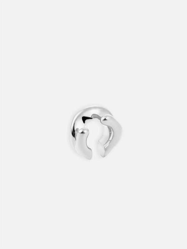 MAGOA STUDIO - KÜPE - Glan Earcuff - Silver - shopi go'da!.