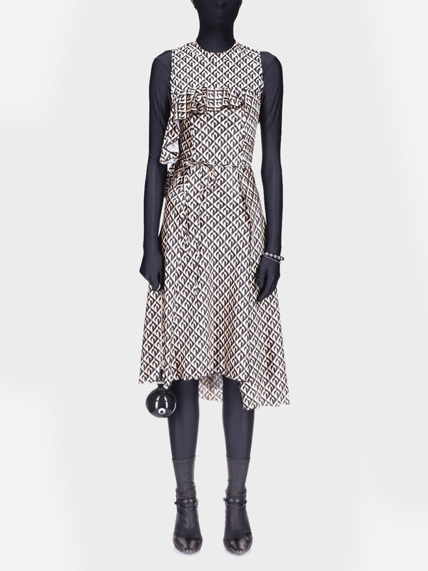 Streç Saten Elbise - shopi go