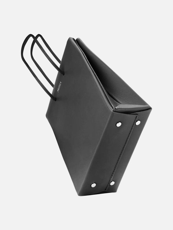 Short Prima Medea Bag Safe Leather - Black - shopi go