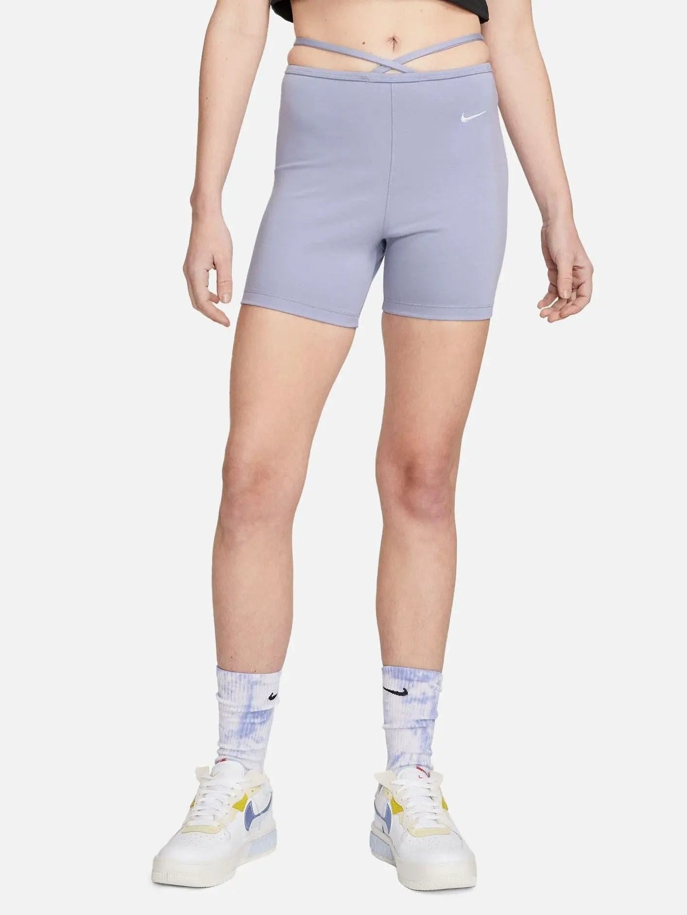 Sportswear Everyday Modern Biker Shorts - Purple