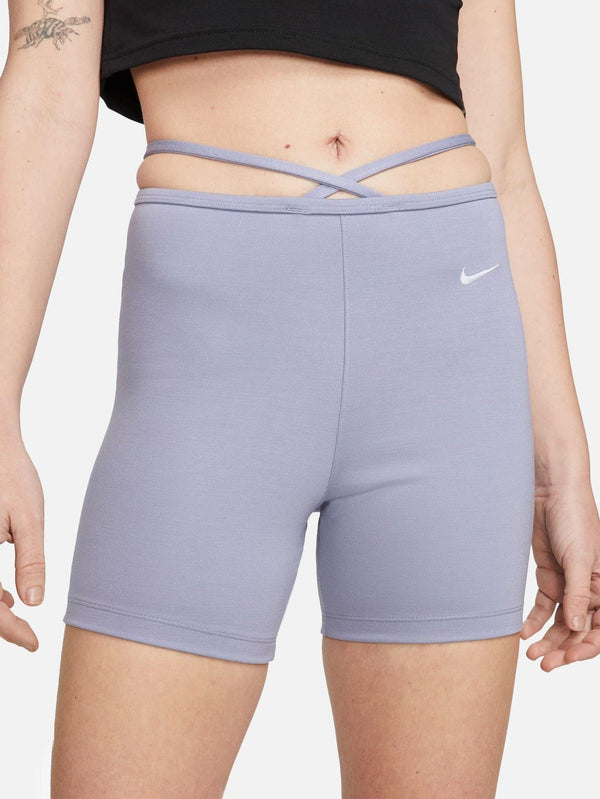 NIKE - ŞORT - Sportswear Everyday Modern Biker Shorts - Purple - shopi go'da!.