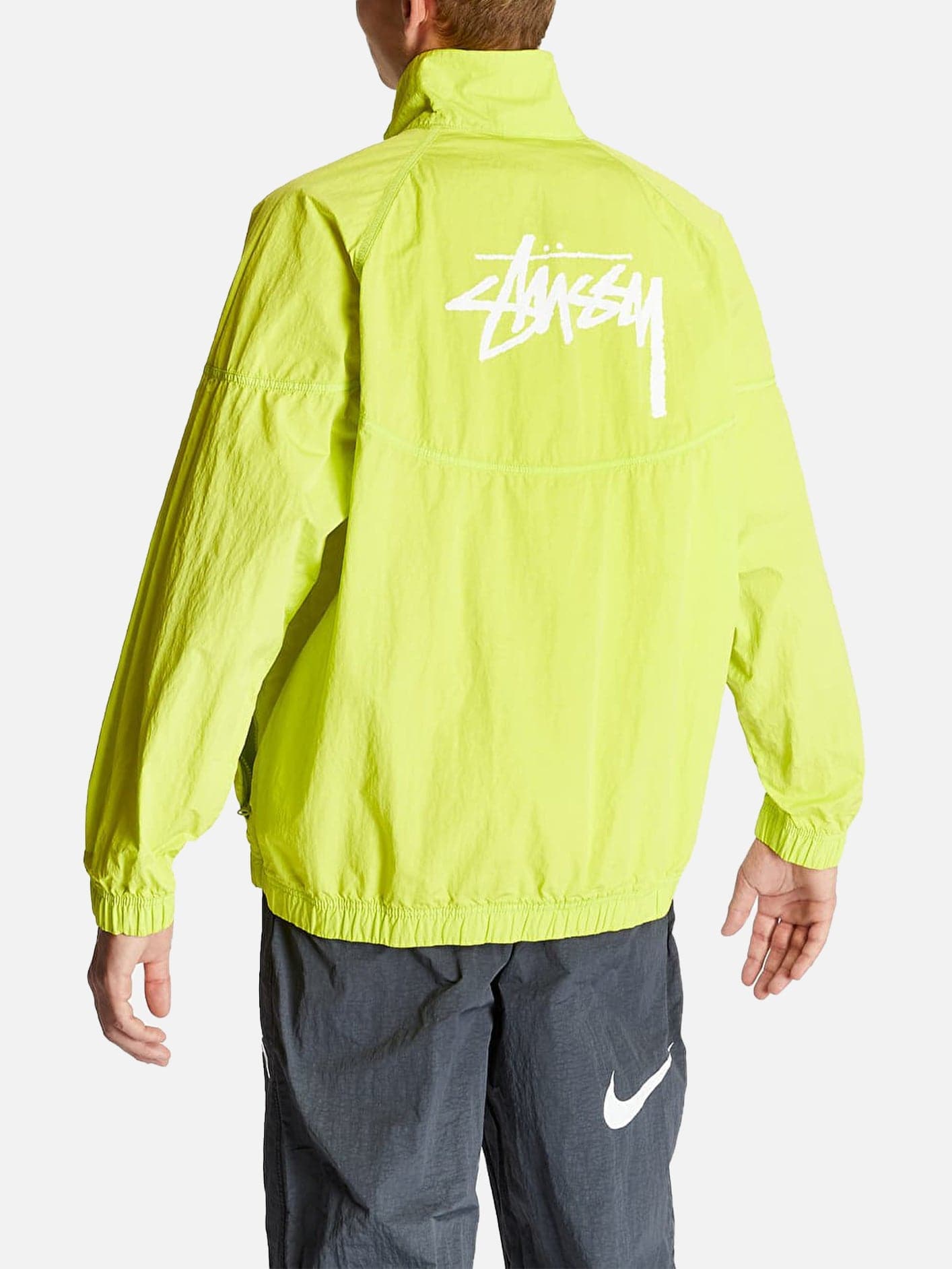 Nike X Stussy Windrunner Jacket 'Bright Cactus' | CEKET shopi go