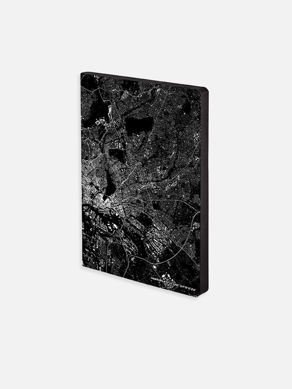 Graphic L Light - Nightflight Over Hamburg Silver Defter - shopi go