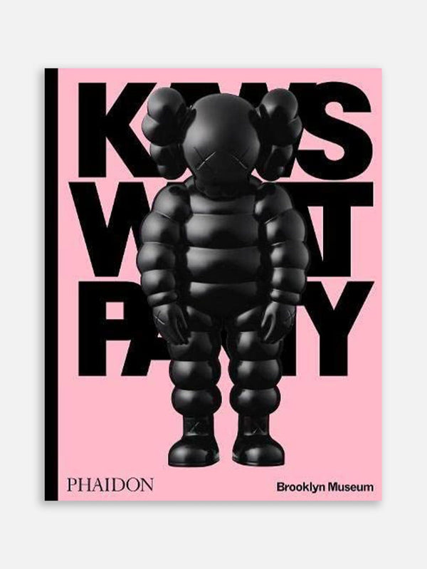 PHAIDON KİTAP Kaws: What Party (Black on Pink edition).