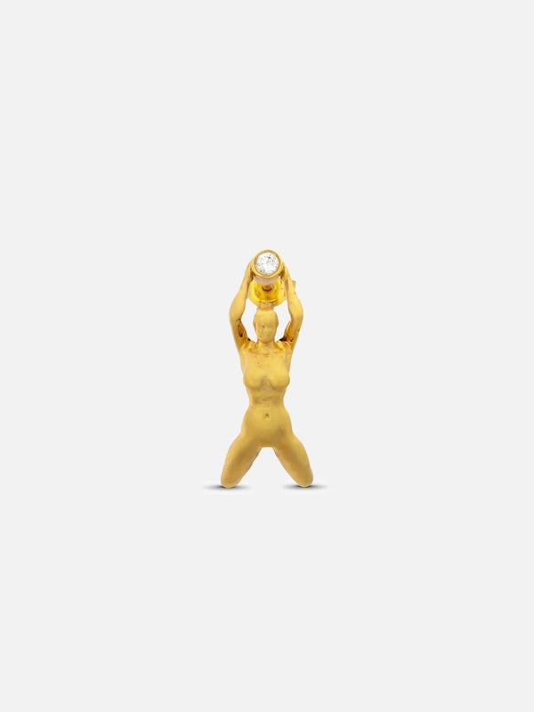 PIA YULI SAN FRANCISCO - KÜPE - Zazel Earring - Gold - shopi go'da!.