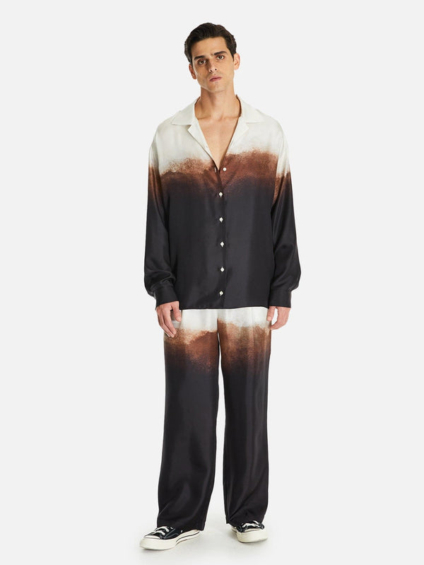 Kani Unisex Beli Lastikli İpek Pijama Pantolon - shopi go