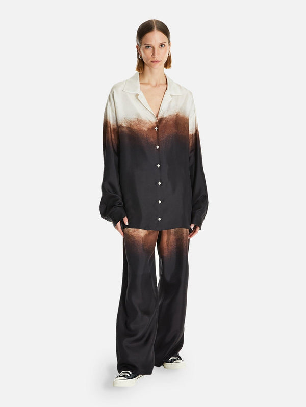 Kani Unisex Beli Lastikli İpek Pijama Pantolon - shopi go