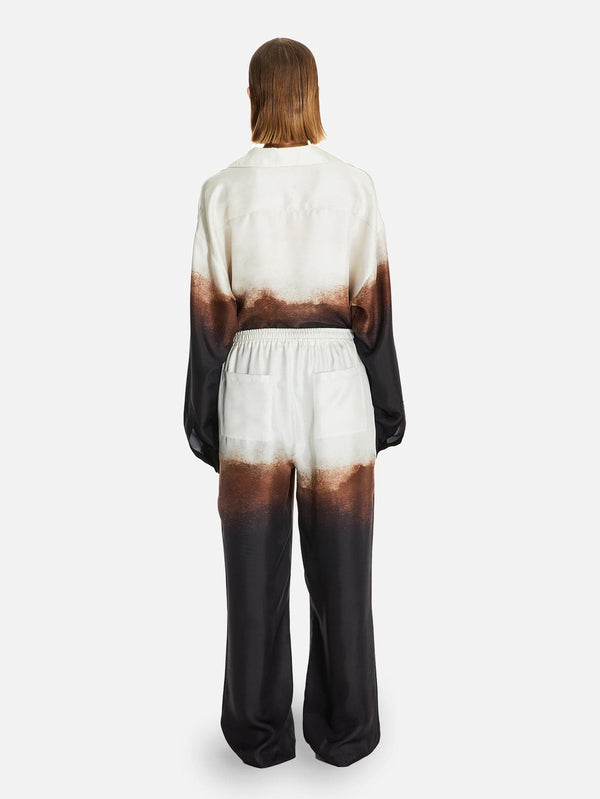 Kani Unisex Beli Lastikli İpek Pijama Pantolon - shopi go