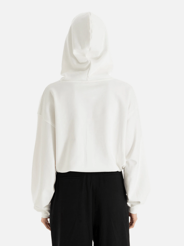 SHOPI GO, Tomika Oversize Kapüşonlu Sweatshirt - Kırık Beyaz, SWEATSHIRT, shopi go'da!