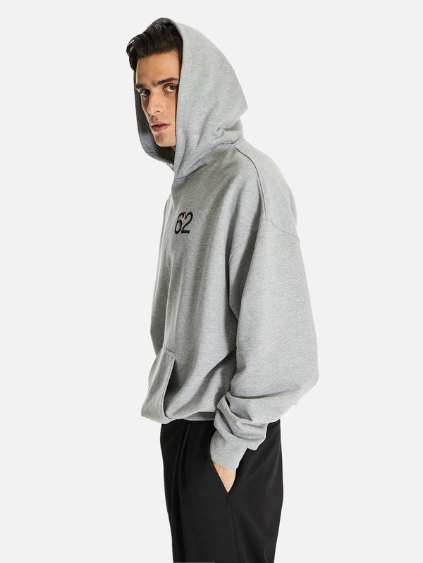 Amagi Nakış Detaylı Oversize Kapüşonlu Sweatshirt - shopi go