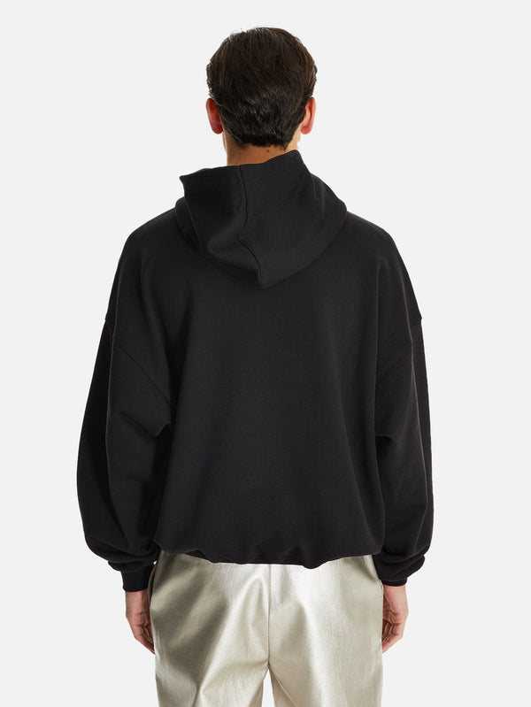 Abira Kabartma Baskılı Oversize Kapüşonlu Sweatshirt - shopi go