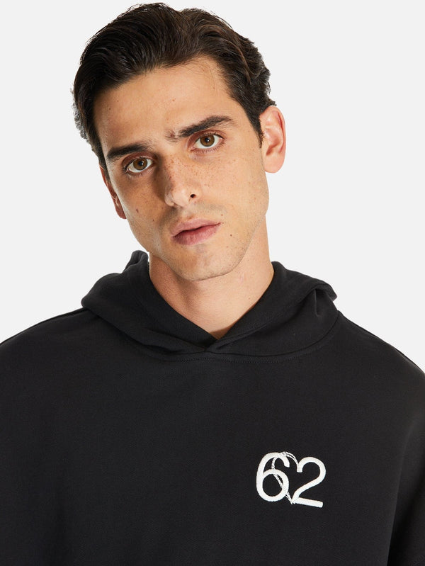 Amagi Nakış Detaylı Oversize Kapüşonlu Sweatshirt - shopi go