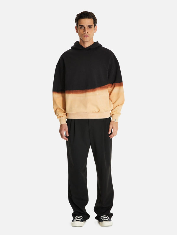 Atsuma Ağartılmış Oversize Kapüşonlu Sweatshirt - shopi go