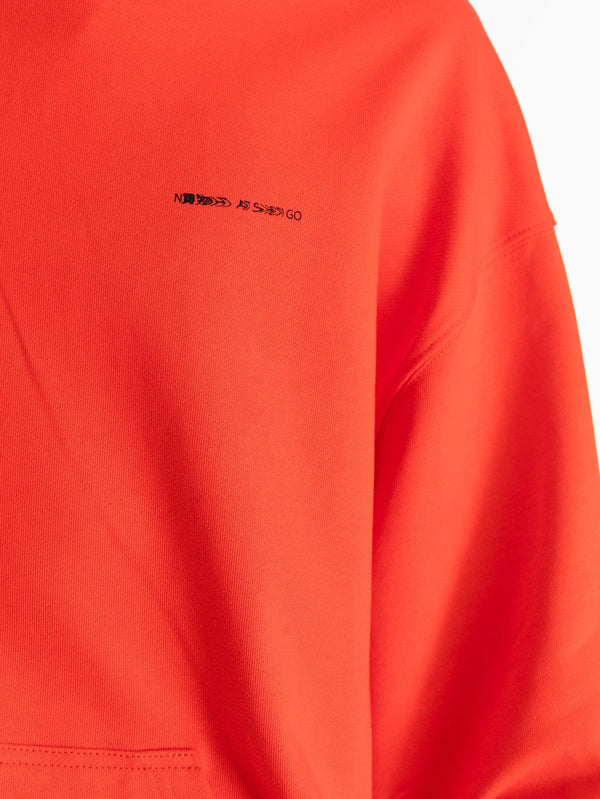 Kijo Oversize Bisiklet Yaka Sweatshirt - Turuncu - shopi go