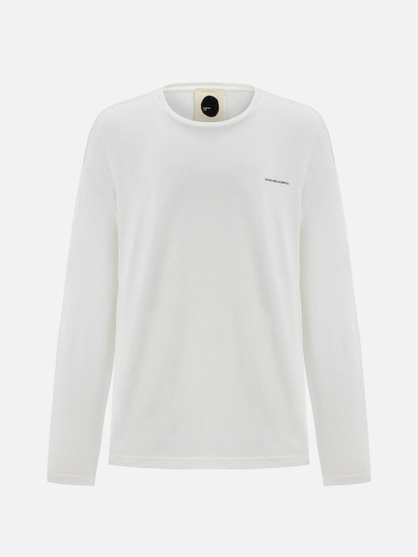 Komono Uzun Kolu Sırt Baskılı Oversize T-Shirt - shopi go