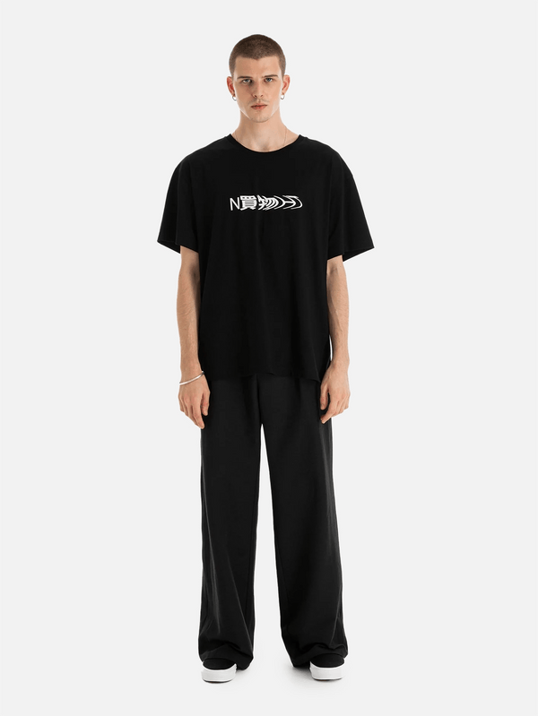 Yuni Night Baskılı Regular Kesim T-Shirt