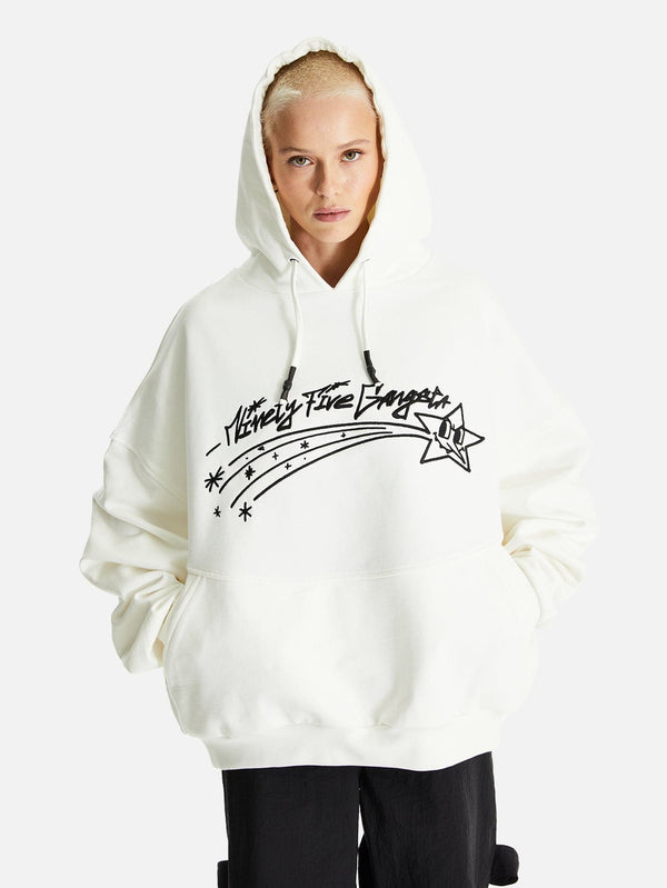 95G Hoodie - White - shopi go