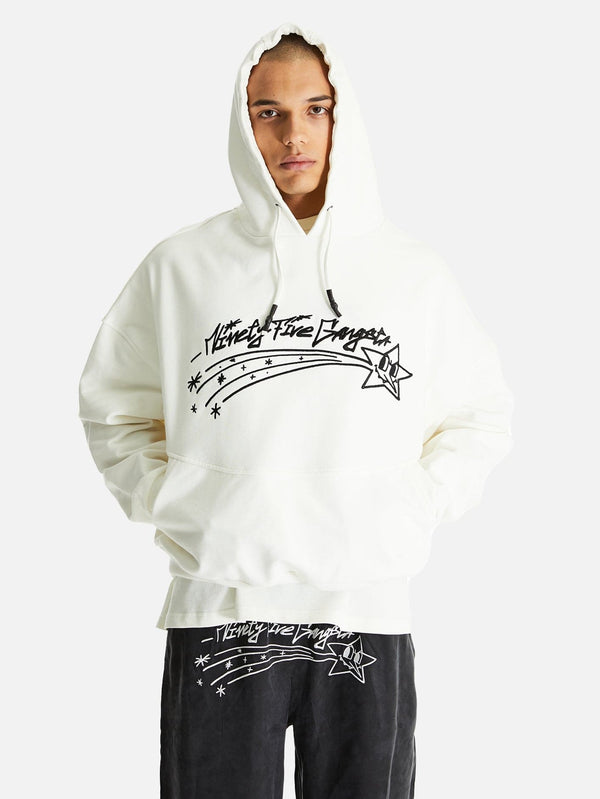 95G Hoodie - White - shopi go