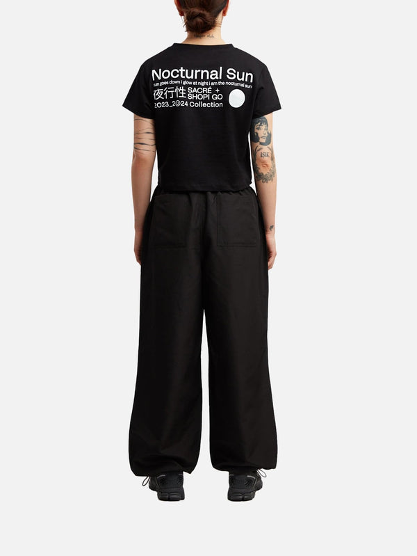 Nocturnal Sun Crop T-Shirt - shopi go