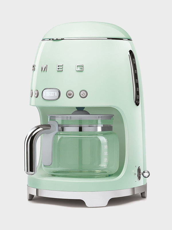 SMEG 50s Style Pastel Yeşil Filtre Kahve Makinesi - shopi go