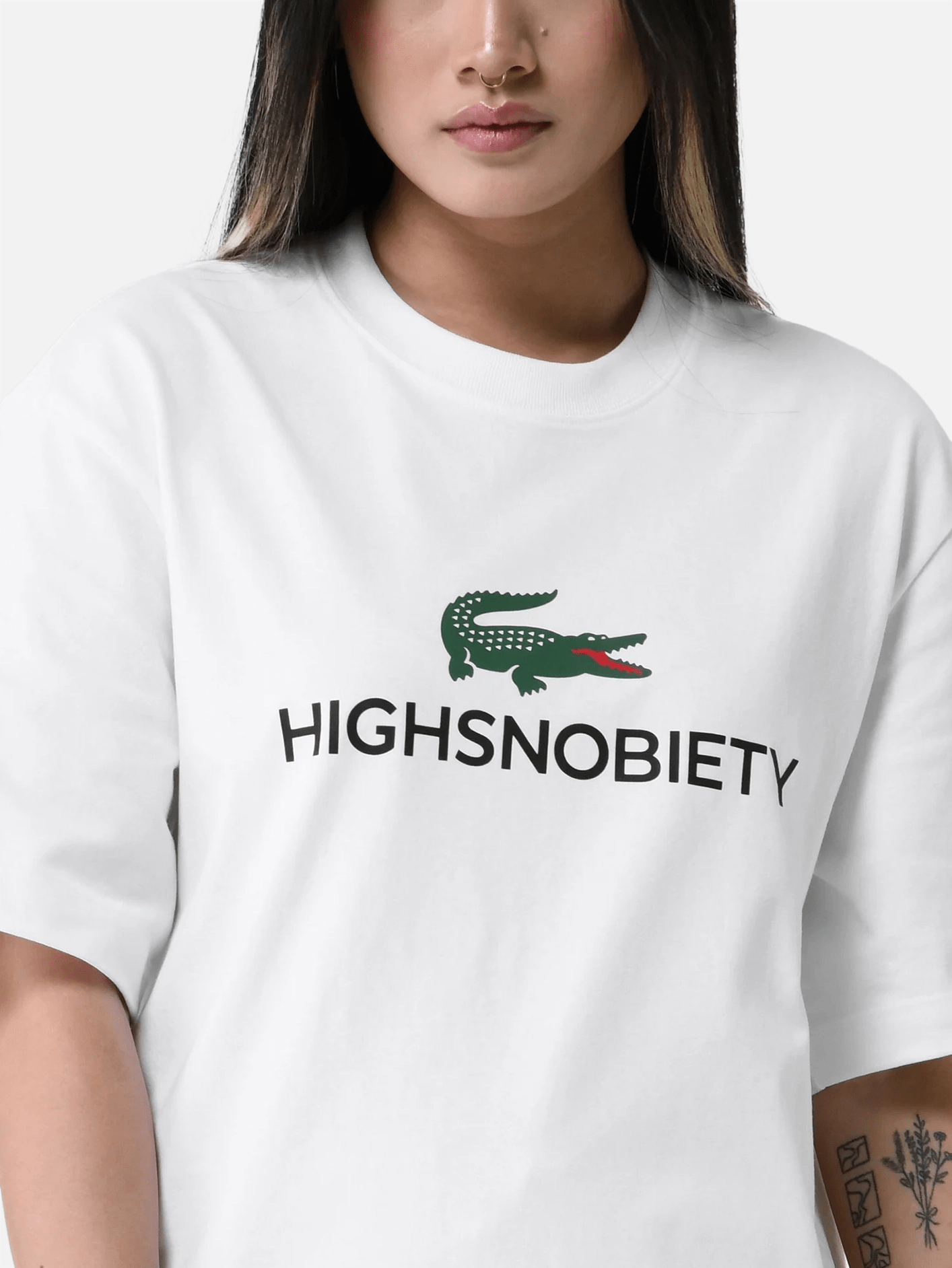 T shirt lacoste logo shop