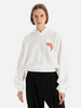 Tomika Oversize Kapüşonlu Sweatshirt - Kırık Beyaz