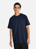 Yuni Nakış Detaylı Regular Kesim T-Shirt - Lacivert - shopi go