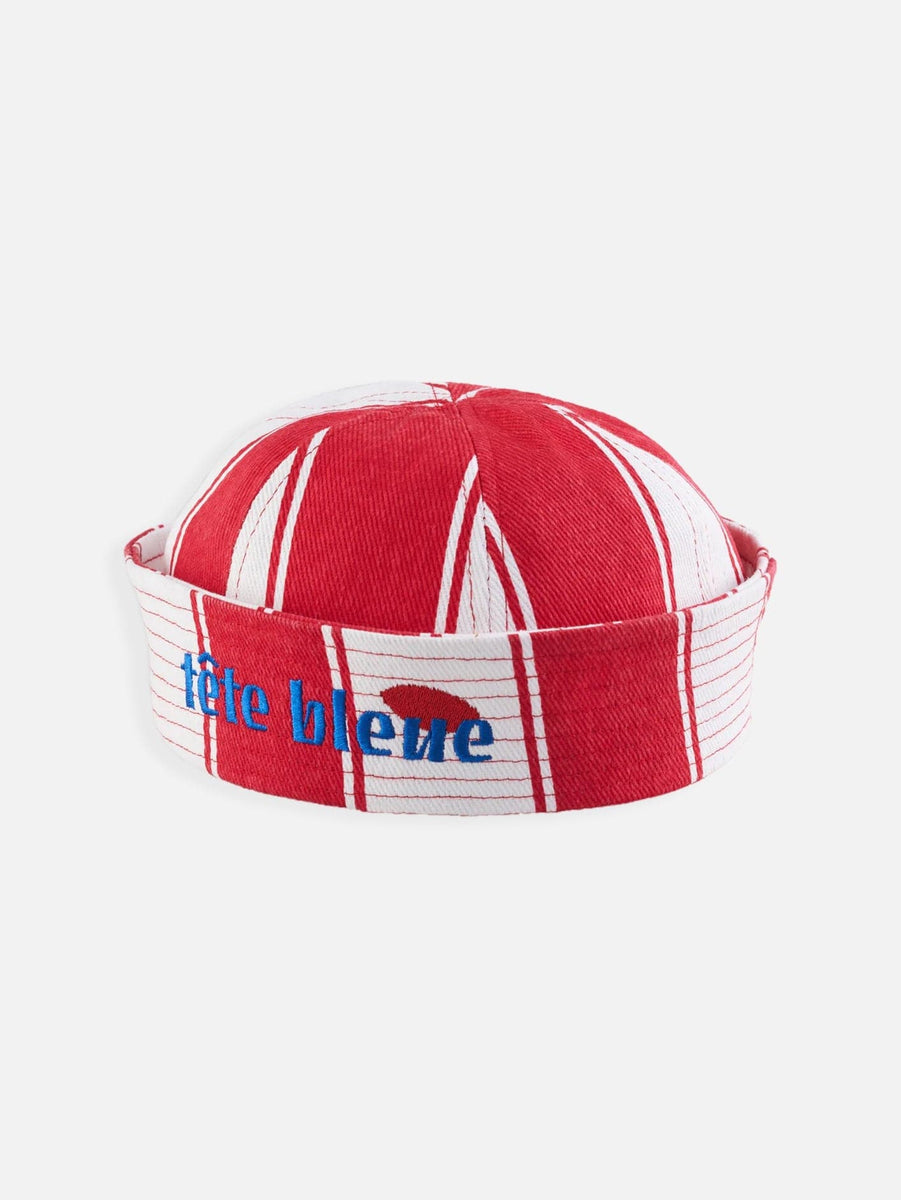 Yvette Sailor Dixie Cup Red ŞAPKA shopi go