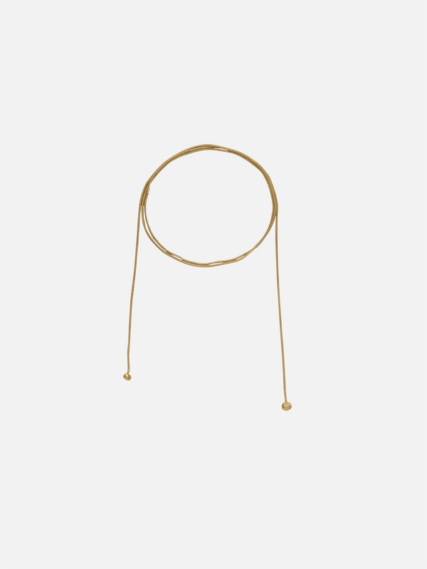 ZEWORKS - KOLYE - Brassghetti Light - Gold - shopi go'da!.
