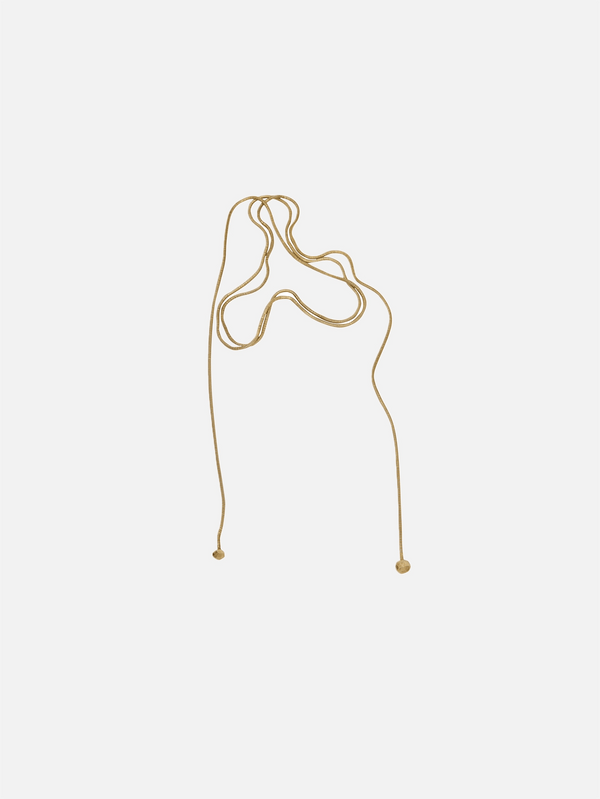 ZEWORKS - KOLYE - Brassghetti Light - Gold - shopi go'da!.