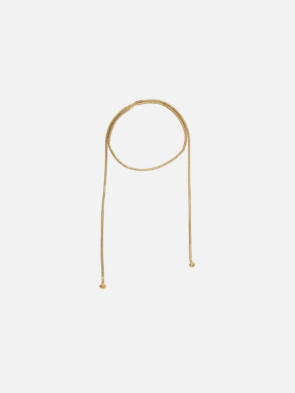 ZEWORKS - KOLYE - Brassghetti Regular - Gold - shopi go'da!.