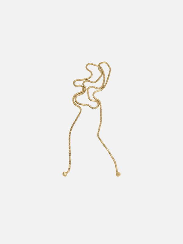 ZEWORKS - KOLYE - Brassghetti Regular - Gold - shopi go'da!.