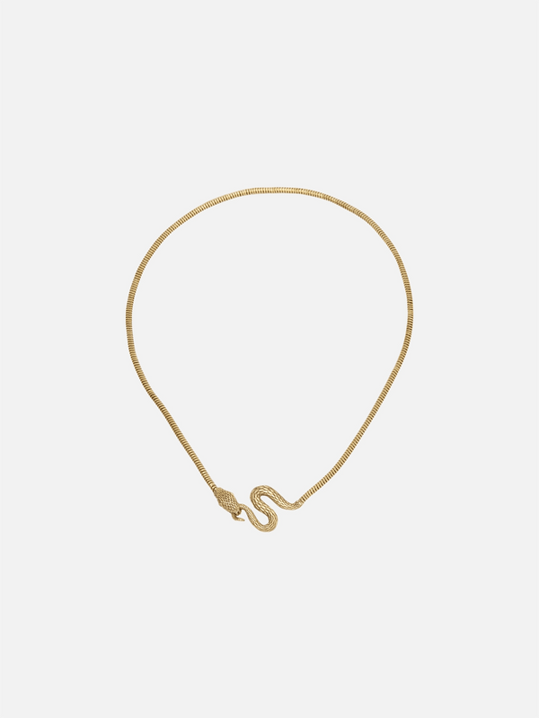 ZEWORKS - KOLYE - Naga Necklace - Gold - shopi go'da!.