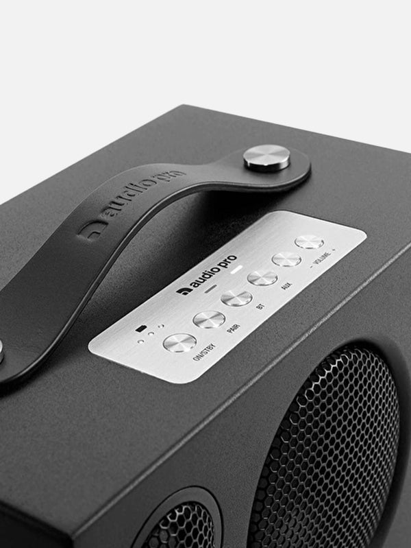 ZUHAL MÜZİK - KABLOSUZ HOPARLÖR - Audio Pro Addon T3+ Siyah Şarjlı Bluetooth Hoparlör - shopi go'da!.